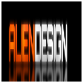 Logos: AlienDesign Logo Text by me